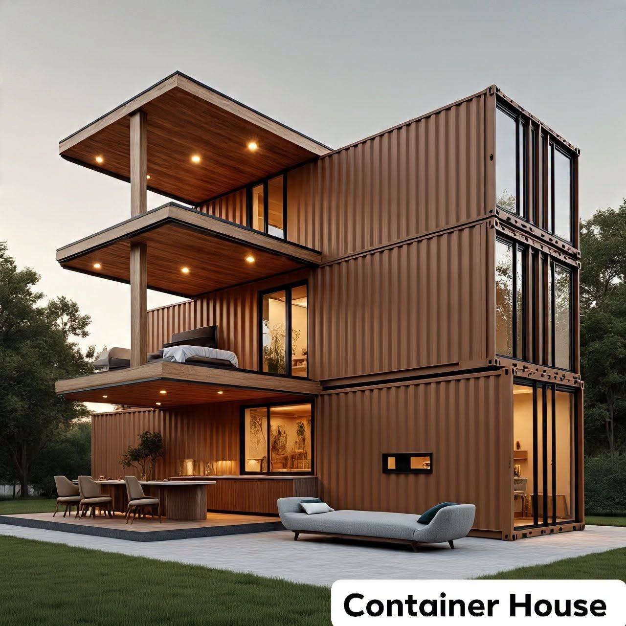 Two-Storey Container Home